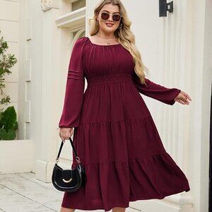 Hanna Nikole Flowy Dress